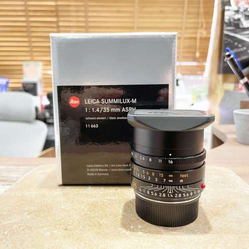 Leica Summilux-M 35mm F/1.4 ASPH Black 11663