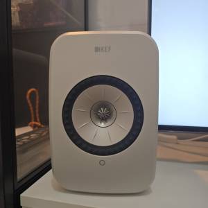 KEF LSX II LT Wireless Speaker Stone White 99%新