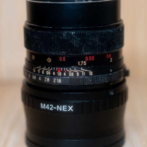 Auto Mamiya Sekor 55mm f1.8 m42