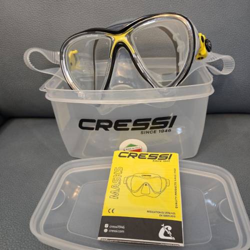 CRESSI Big Eyes Evolution Mask Outstanding field of view