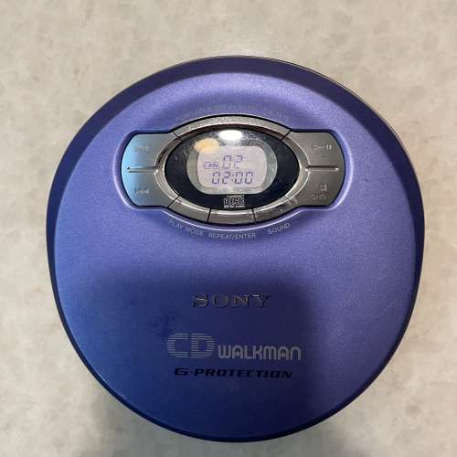 sony d-ej615 discman walkman cd player 全正常