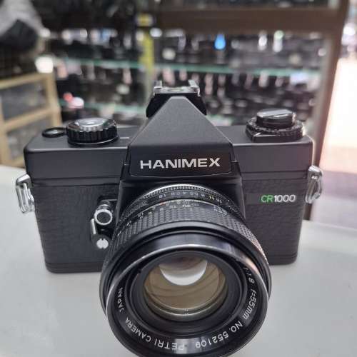 PRAKTICA MTL 5B + PENTACON 50MM F1.8  HANIMEX CR 1000 + 55MM F1.8 M42 MOUNT 全...