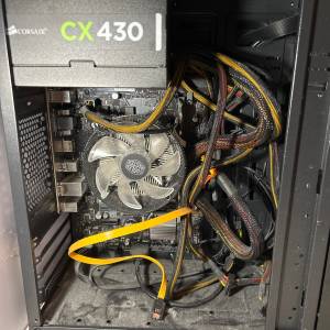 9成5新 桌上電腦連mon