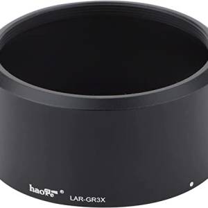 Haoge LAR-GR3X Lens Filter Adapter for RICOH GR IIIX GRIIIX GR3X Black 濾鏡轉接...