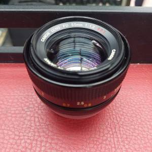 CANON FD 55MM F1.2 S.S.C  CANON 55MM F1.2 S.S.C HOOD + FILTER