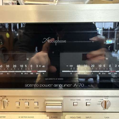 Accuphase A70 class A power amplifier