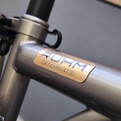 特價 新款 Ruhm DX7 speed  碟剎 鉻鉬鋼 折叠車 送前後蛙燈 叮叮