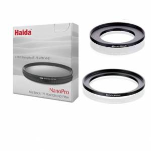 HAIDA NanoPro Mist Black Variable ND Filter 1/8 黑柔焦鏡連可調減光濾鏡 - 41mm...