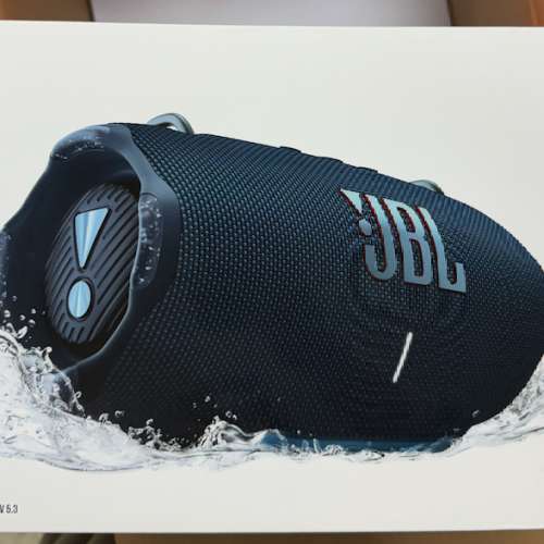 全新 JBL Xtreme 4 Black/Blue 便攜式防水藍牙喇叭 黑/藍色