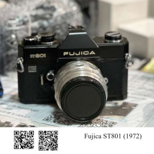 Repair Cost Checking For Fujica ST801 維修快門、清潔觀景窗、更換海綿、抹油格價...