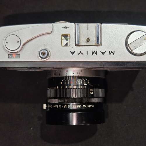 Mamiya Super Deluxe （48/2）旁軸菲林相機 零件機 瑕疵品 壞機