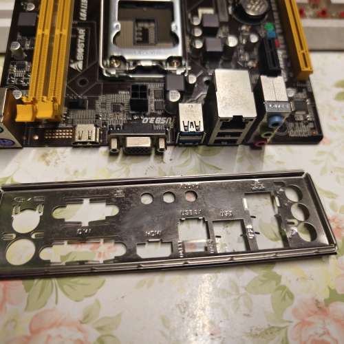 H81 itx主板 有io擋板 1150平台支持4代處理器