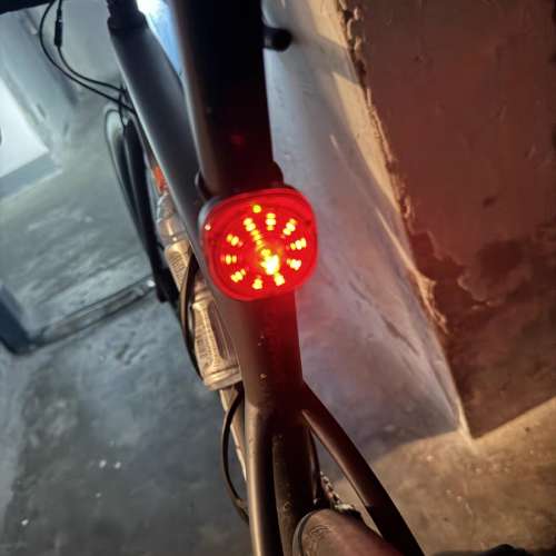 100%New iGPSPORT TL30 Smart Rear Bike Light, Bluetooth 6 Modes Rechargeable
