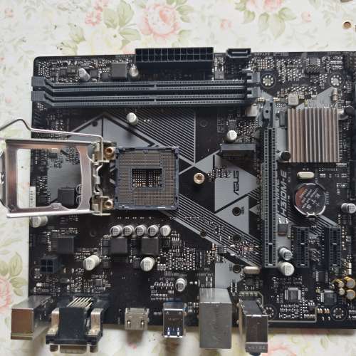 華碩H310M-E 正常使用，合適舊電腦維修代替換主板