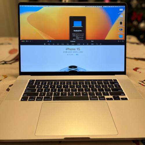 80% New Apple MacBook Pro 16 2019 i7 16GB 512SSD 行貨 過保 沒盒 齊料快充牛
