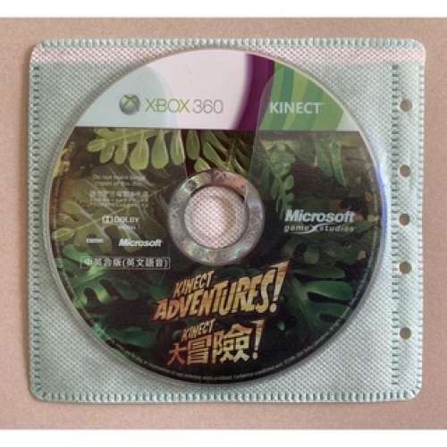 80%NEW XBOX 360 KINECT ADVENTURES KINECT 大冒險