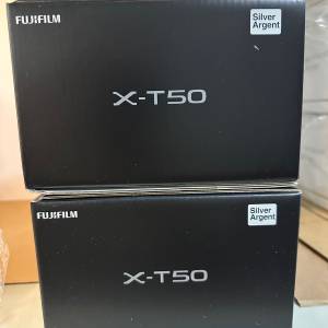 全新 Fujifilm X-T50 機身   銀色  (水貨)