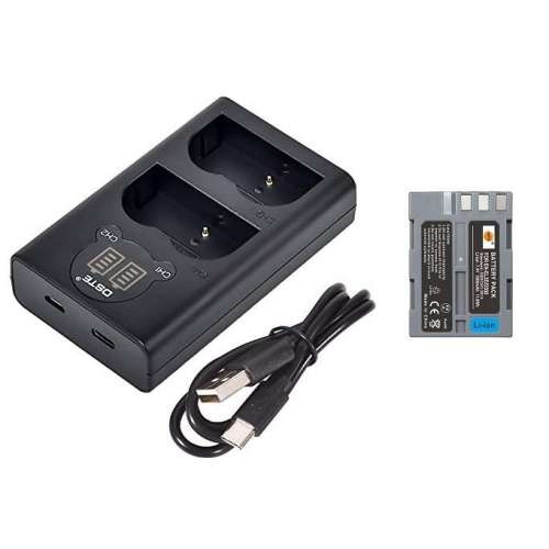 DSTE NIKON EN-EL3 /EN-EL3a / EN-EL3e Lithium-Ion Battery Pack With Charger 代...