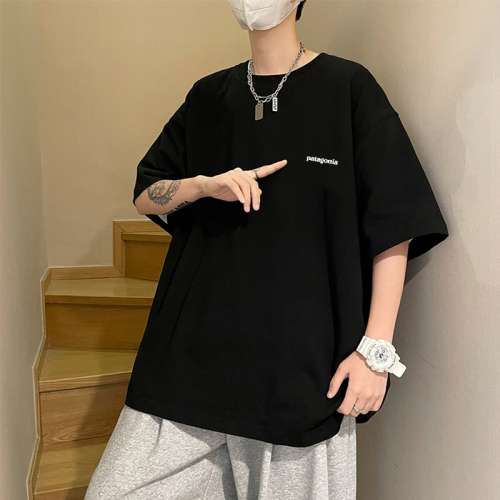 夏季新款彩色印花短袖T恤