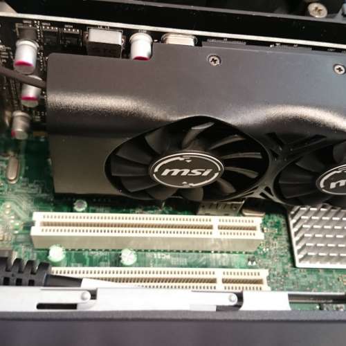 MSI GeForce GTX1050Ti 4GB OC LP 半高刀咭 (只配一塊雙咭槽半高插片)