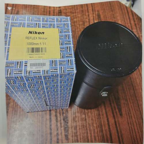 ( 全球唯一全新貨品）Nikon Reflex Nikkor 1000mm f/11 Lens