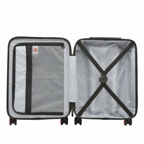 樂高Lego 2x2方塊雙輪黑+紅28吋行李箱