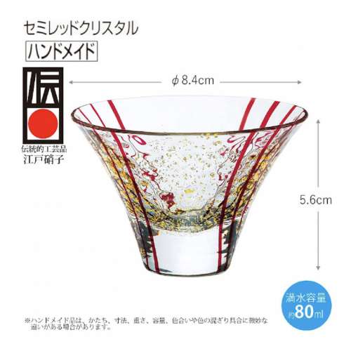 江戶玻璃八千代窯冷酒杯 (現貨）