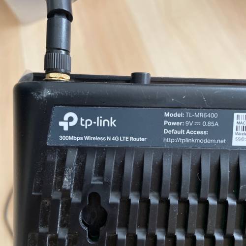 Tp-link TL-MR6400 4G Router 4G路由