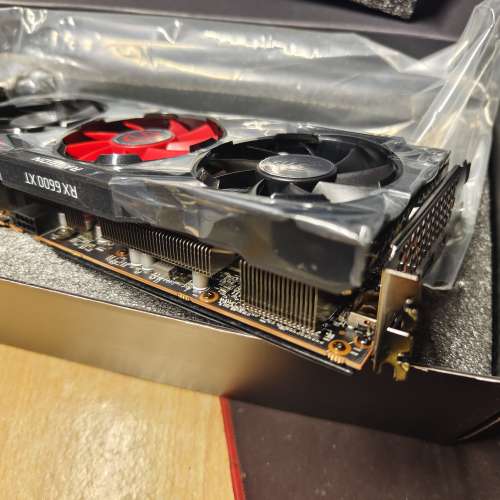RX6600XT 8GB全新連盒單，非常完美，膜未撕，快過rtx3060