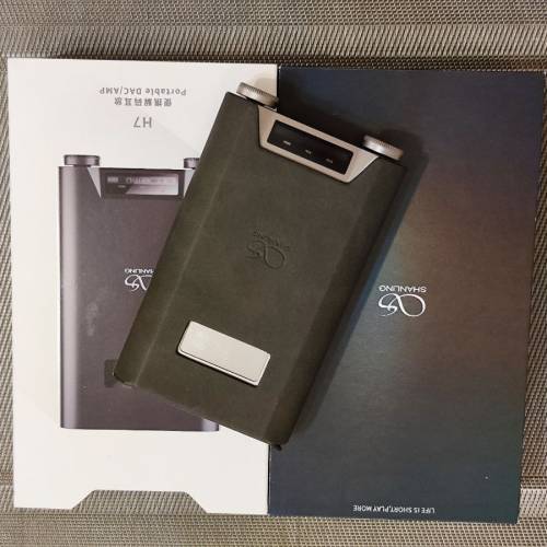 Shanling H7 極新 無花崩 功能正常 原裝線 皮套