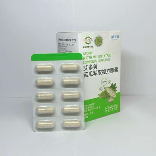 ATOMY 苦瓜胜肽/苦瓜萃取複方膠囊 /糖尿/減肥 60粒 台灣