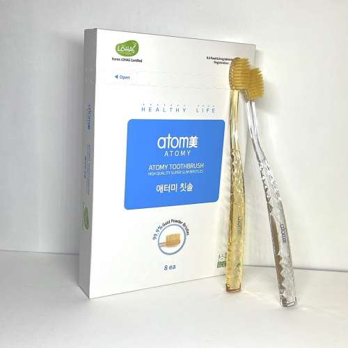 ATOMY 專利 牙刷 /  納米黃金牙刷 Toothbrush 韓國