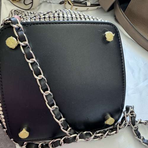 2用手袋(銀色）