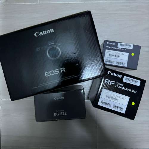 Canon EOS R; RF 35mm f/1.8; EF-EOS R adapter; BG-E22 Battery Grip