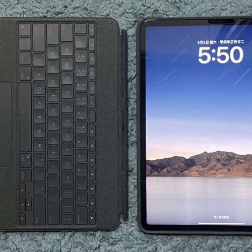 98％ new iPad Pro 12.9 gen5 M1 256g WiFi 全set賣