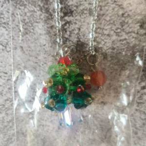 全新 聖誕樹 頸鏈 Necklace