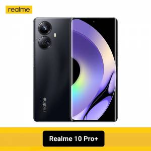 Mobile Phone Realme 10 Pro+ (Black). 8G RAM 128G ROM. 67w Super Fast Charger