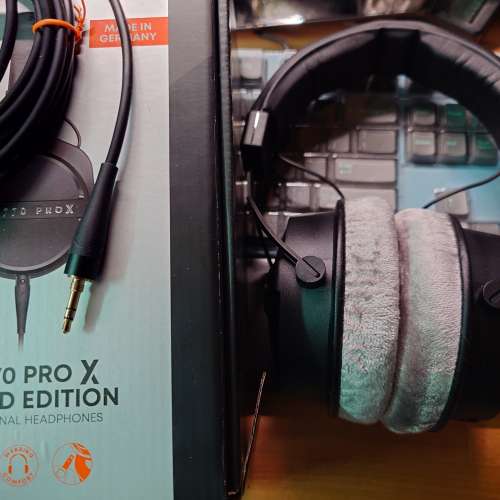 放 99.99%新 香港行貨 有保養有單有盒齊件 Beyerdynamic DT770 Pro X Limited Edit...