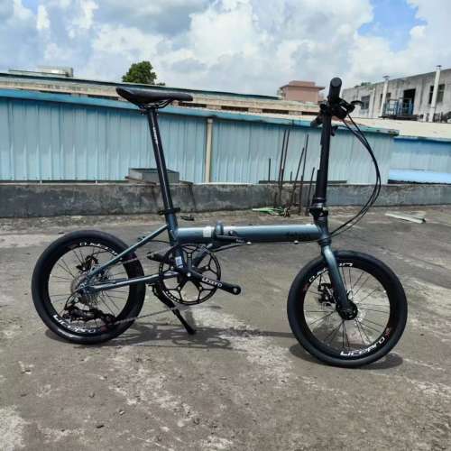 FNHON KAD1609 9速 碟剎 16吋 349 鋁合金 折叠車 送水架前後蛙燈叮叮