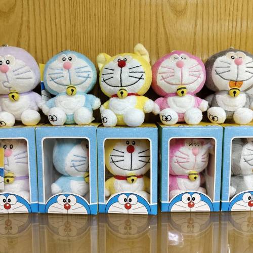 *慈善義賣*100周年多啦a夢公仔套裝（5隻 有盒）