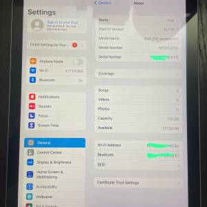 Apple iPad 5th 128GB WiFi