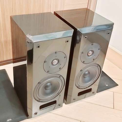 AER Model A2, High Fidelity Speaker,黑色鋼琴木音箱