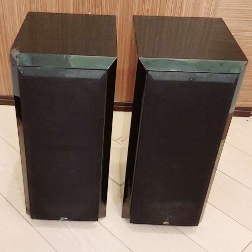 AER Model A2, High Fidelity Speaker,黑色鋼琴木音箱