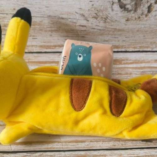 全新 Pokemon 寵物小精靈 比卡超 袋仔 收納袋