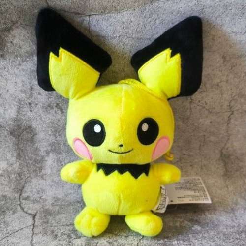 全新 Pokemon Pikachu 寵物小精靈 比卡超 皮丘 公仔