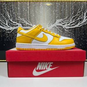 Nike Dunk Low Laser Orange 白黃