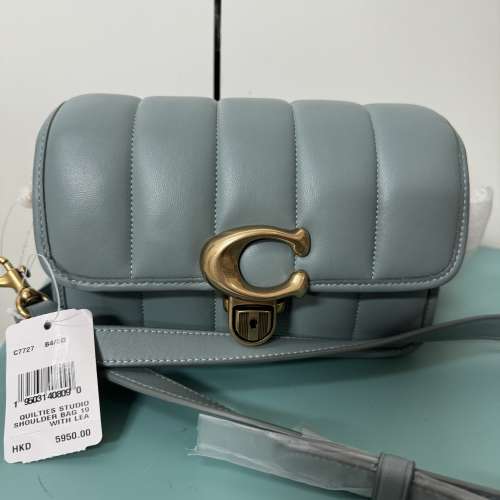 Coach 包（靚色，Tiffany Blue, 全新未用過）