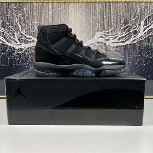 實拍  Air Jordan 11 Retro Cap and Gown 黑武