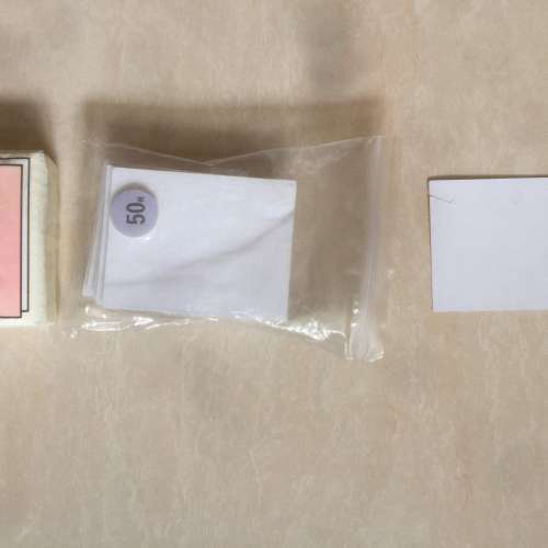 $20 100% 未開封 耳環 紙托 長方形 (50個) - 02