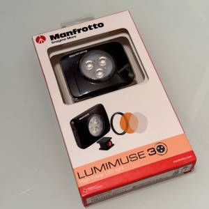 Manfrotto LUMIMUSE SERIES 3 LED LIGHT & ACCESSORIES - BLACK